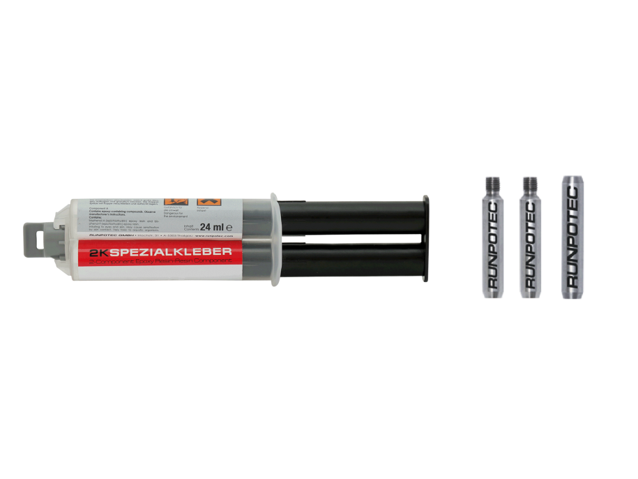 RUNPOTEC 20384 GF7.5 Opravná sada pro pero ze skelného vlákna Ø 7,5 mm, závit RTG Ø 12 mm, 4dílná RUNPOTEC 20384 GF7.5 Opravná sada pro pero ze skelného vlákna Ø 7,5 mm, závit RTG Ø 12 mm, 4dílná